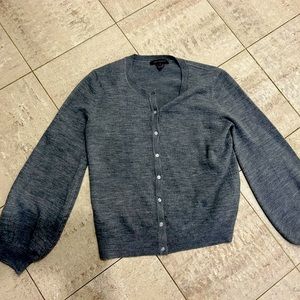 French Connection Cardigan Sweater with Slight Flare Sleeves - Sz S